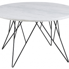 Konferenční stolek Stark, 80 cm, mramor - 1
