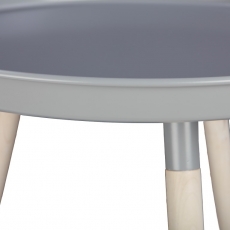 Konferenční stolek Stave, 63 cm, šedá - 2