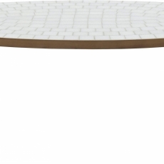 Konferenční stolek Stephanie, 60 cm, bílá - 3