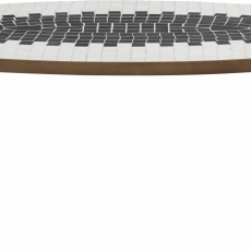 Konferenční stolek Stephanie, 60 cm, hnědá - 2