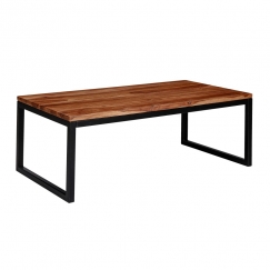 Konferenční stolek Sulat, 110 cm, masiv sheesham