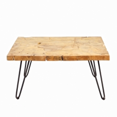 Konferenční stolek teakový Lars, 80 cm - 2