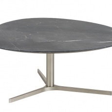 Konferenční stolek Torry, 84 cm, mramor - 1