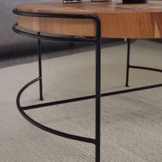 Konferenční stolek Ujan, 62 cm, masiv akát - 6