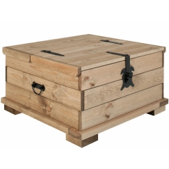 Konferenční stolek Vale, 72 cm, borovice