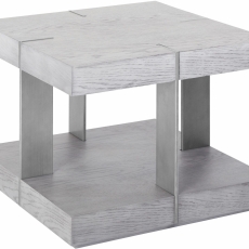 Konferenční stolek Veranzo, 50 cm, stříbrná - 2