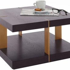 Konferenční stolek Veranzo, 90 cm, hnědá - 1