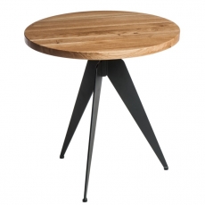 Konferenční stolek Vinden, 59 cm, dřevo/černá - 1