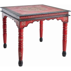 Konferenční stolek Vite, 53 cm, červená