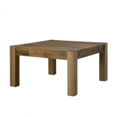 Konferenční stolek z masivu Boost, 80 cm, dub - 1