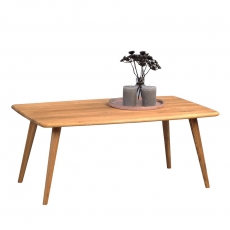 Konferenční stolek z masivu Eddy, 100 cm, divoký dub - 1