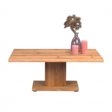 Konferenční stolek z masivu Kent, 105 cm, divoký dub - 3