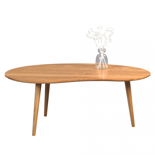 Konferenční stolek z masivu Luca, 110 cm, divoký dub - 1