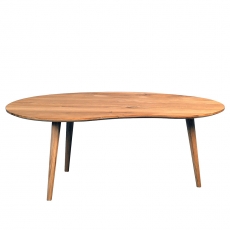 Konferenční stolek z masivu Luca, 110 cm, divoký dub - 2