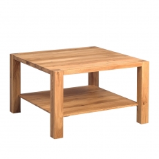Konferenční stolek z masivu Silas, 70 cm, divoký dub - 4