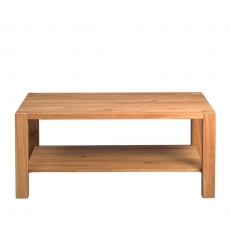 Konferenční stolek z masivu Silas, 96 cm, divoký dub - 2