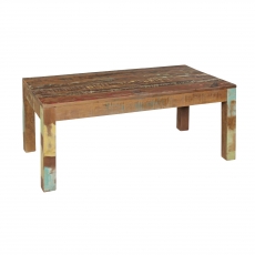 Konferenční stolek z recyklovaného dřeva Kalkuta, 110 cm, mango - 1