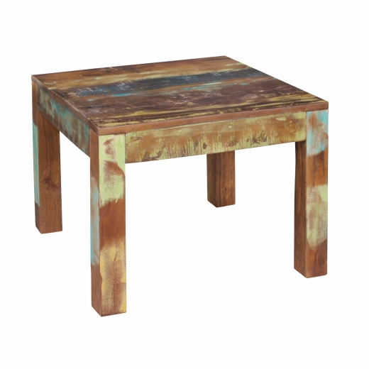 Konferenční stolek z recyklovaného dřeva Kalkutta, 60 cm, mango - 1