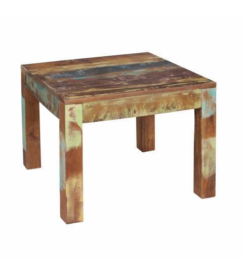 Konferenční stolek z recyklovaného dřeva Kalkutta, 60 cm, mango