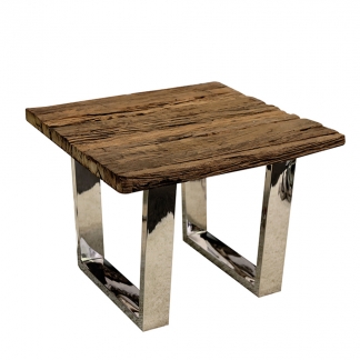 Konferenční stolek z recyklovaného dřeva Woodsen, 60 cm