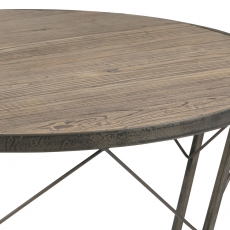Konferenční stolek z recyklovaného jilmu Carolina, 90 cm - 3