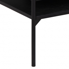 Konferenční stolek Zelit, 120 cm, černá - 7