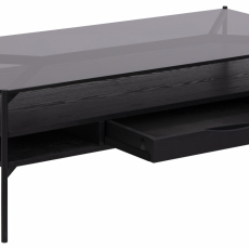 Konferenční stolek Zelit, 120 cm, černá - 4