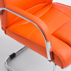 Konferenční židle Attila, oranžová - 6