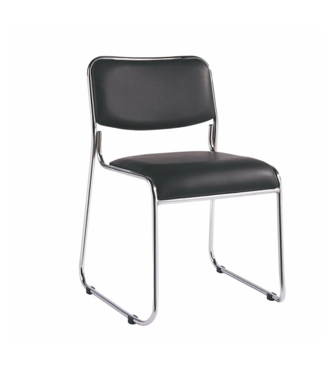 Konferenční židle Axo, textil, černá