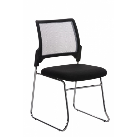Konferenční židle Ema, tmavě šedá - 1