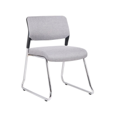 Konferenční židle Evo 4S, textil, šedá - 1