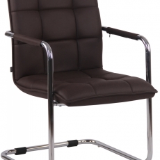 Konferenční židle Gandia, hnědá - 1