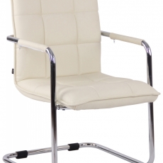 Konferenční židle Gandia, krémová - 1