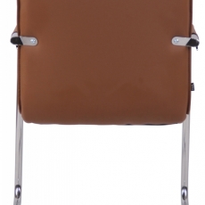 Konferenční židle Gandia, světle hnědá - 4
