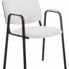 Konferenční židle Ken, bílá - 1