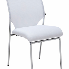 Konferenční židle Klint, bílá - 1