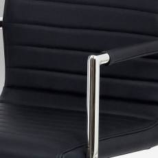 Konferenční židle Libor, černá - 4