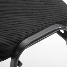 Konferenční židle Michael, černá/modrá - 6