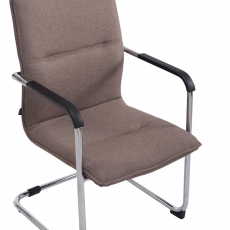 Konferenční židle s područkami Hudson textil - 7