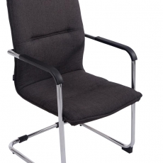 Konferenční židle s područkami Hudson textil - 3