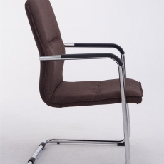 Konferenční židle s područkami Hudson textil - 9