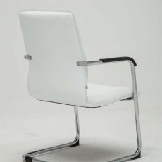 Konferenční židle Seattle (SET 2 ks), bílá - 4