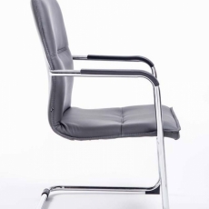 Konferenční židle Seattle (SET 2 ks), šedá - 3