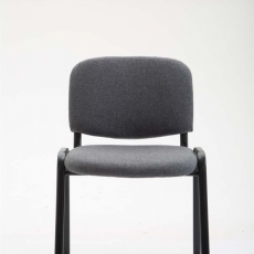 Konferenční židle Silan, šedá - 2
