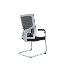Konferenční židle Snow (SET 2 ks), textil, černá - 6