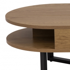 Konferenčný stolík Allendale, 120 cm, prírodná - 5