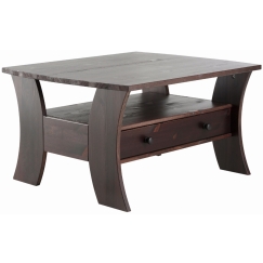 Konferenčný stolík Alois, 82 cm, hnedá