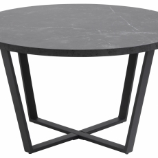 Konferenčný stolík Amble, 77 cm, čierna - 2