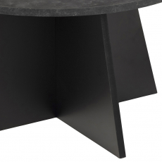 Konferenčný stolík Axis, 70 cm, čierna - 6