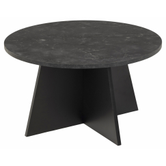 Konferenčný stolík Axis, 70 cm, čierna